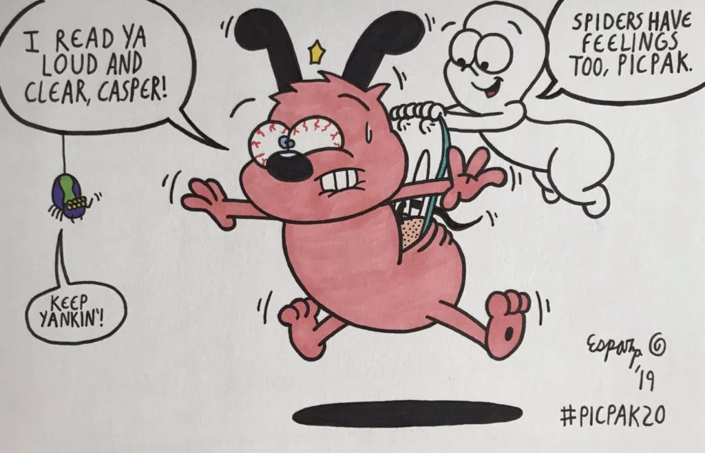 Jon Esparza's Picpak Dog fanart