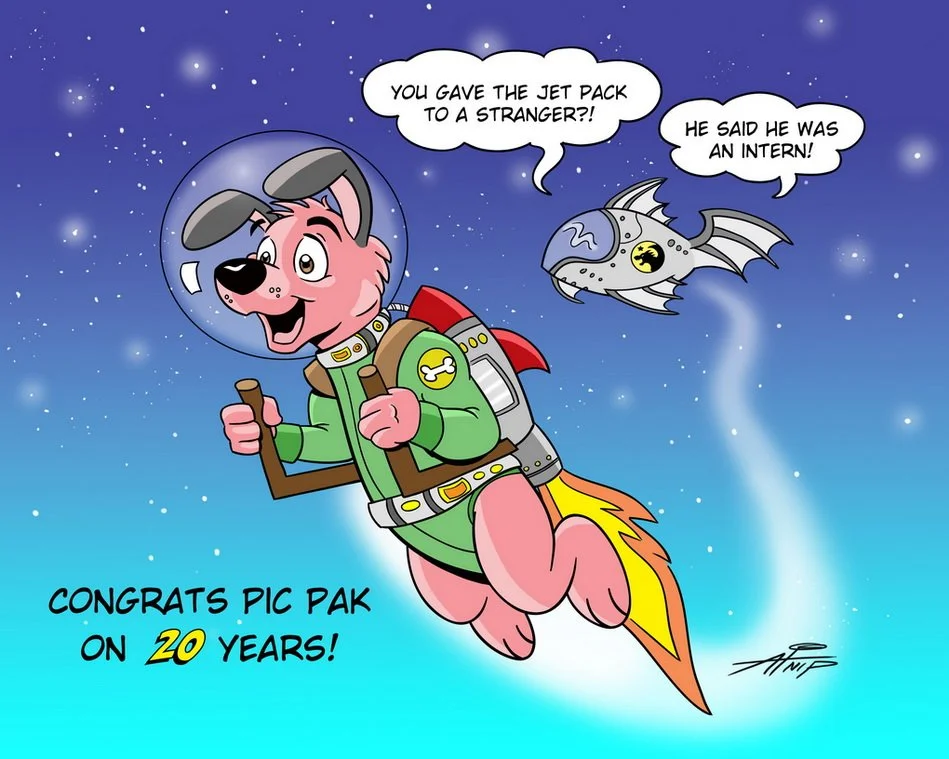 Dana Atnip's Picpak Dog fanart