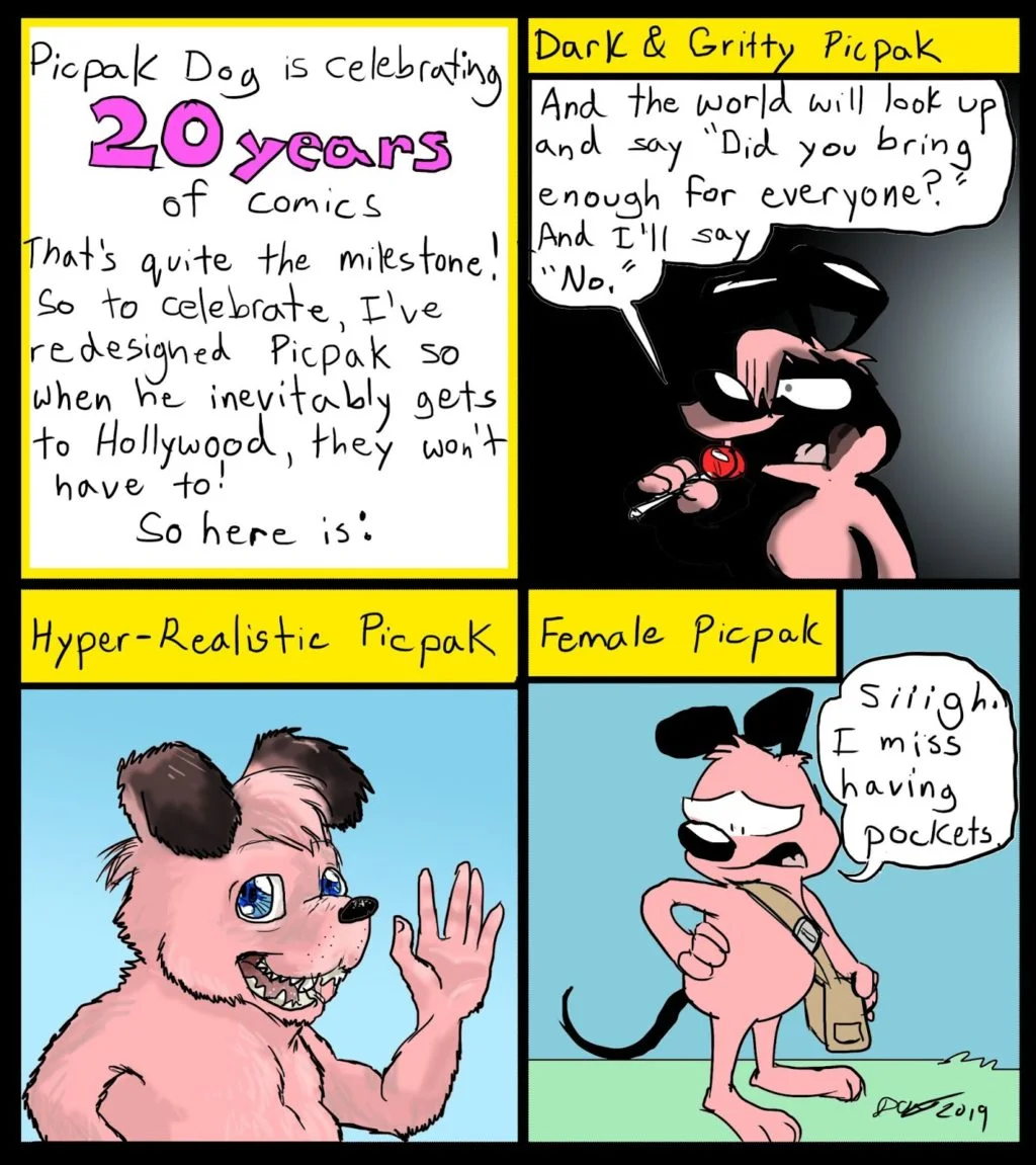 Donna McKay's Picpak Dog fanart